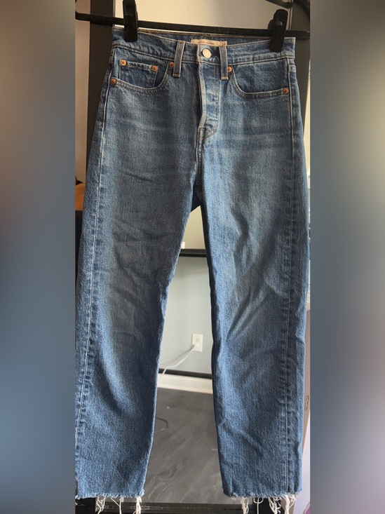 Levi's Denim - Levi’s Womens Blue Denim Jeans - Casual Straight Fit